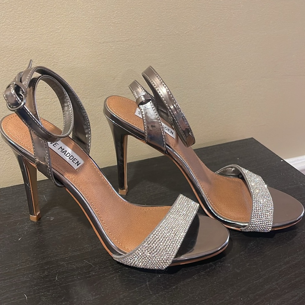 Steve Madden rhinestone heels